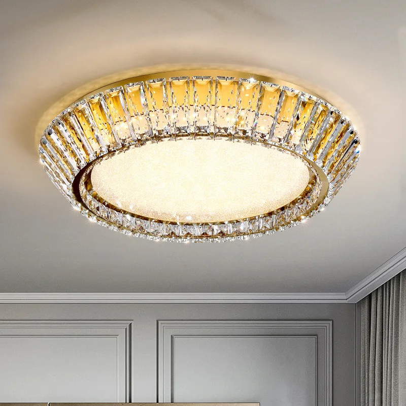 

Led room light bedroom light ceiling light living room light modern simple atmosphere 2023 new luxury crystal light