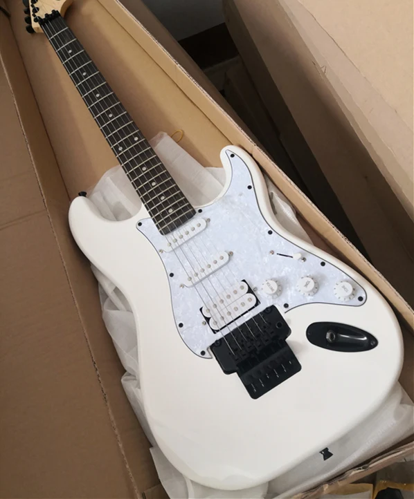 6-струнная электрическая гитара струнная гитарная с канавным вентилятором мост