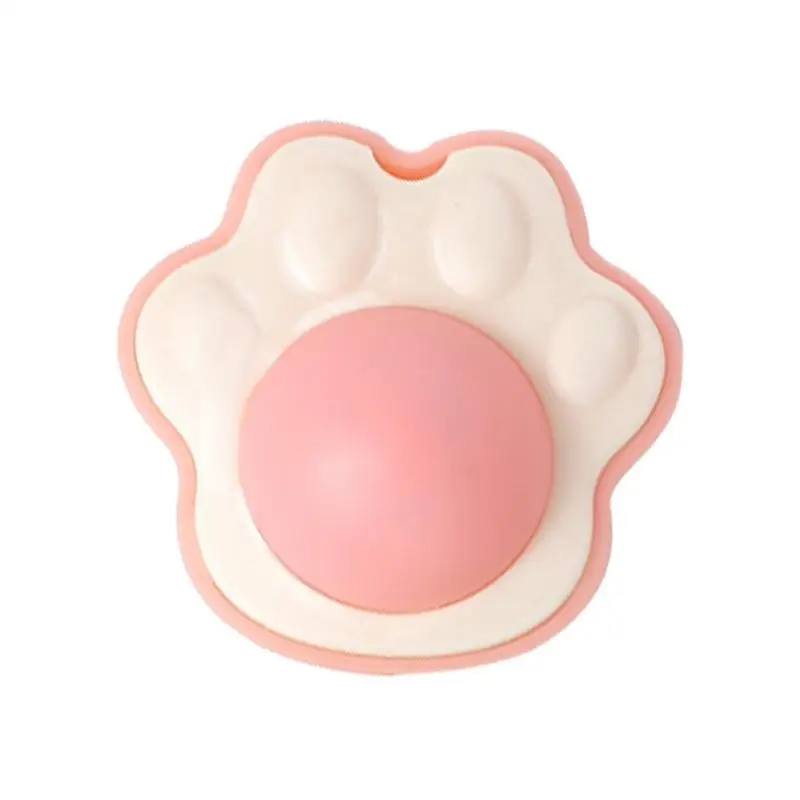

Catnip Wall Ball Spinner Cat Paw Shape Catnip Balls Toy For Cats Natural Teeth Cleaning Kitten Toy Rotatable Edible Toys For