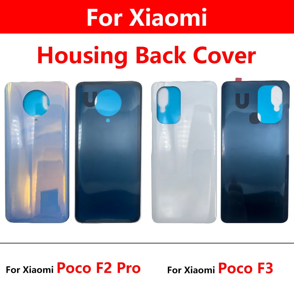 

Задняя крышка из стекла для Xiaomi Mi Poco F2 Pro F3, 10 шт.