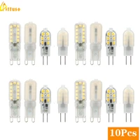 10pcslot g4 g9 led lamp 3w 5w 7w ac 110v 220v dc 12v led bulb smd2835 spotlight chandelier lighting replace halogen lamps
