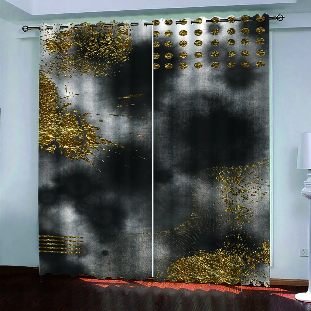 Роскошное украшение для гостиной HUANZHUANG креативные золотистые и серые