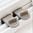 Регулируемые замки на окна, дверные защелки, мобильный оконный страховочный замок, Противоугонный защитный замок, оконные заглушки