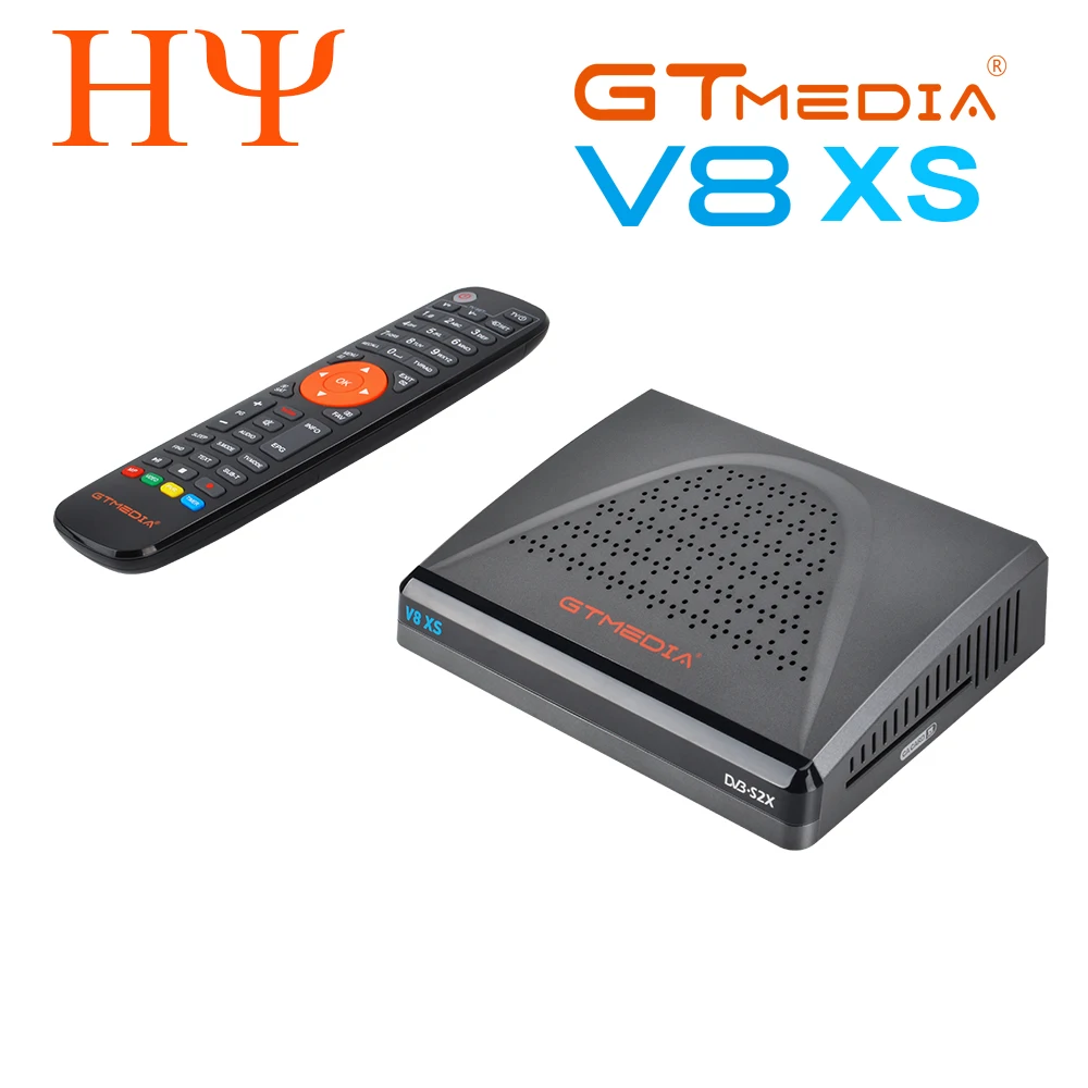 

10PCS/LOT GTMEDIA V8XS satellite receiver support DVB-S/S2/S2X smart card CA H.265 8bit 10bit, 61w, 70w IKS for South American