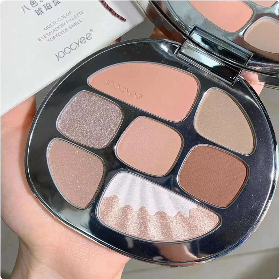 Фото Палитра теней для век JOOCYEE EYESHADOW, высокопигментированная, с бриллиантовым блеском, водостойкая, стойкая, матовая, косметика для макияжа №5