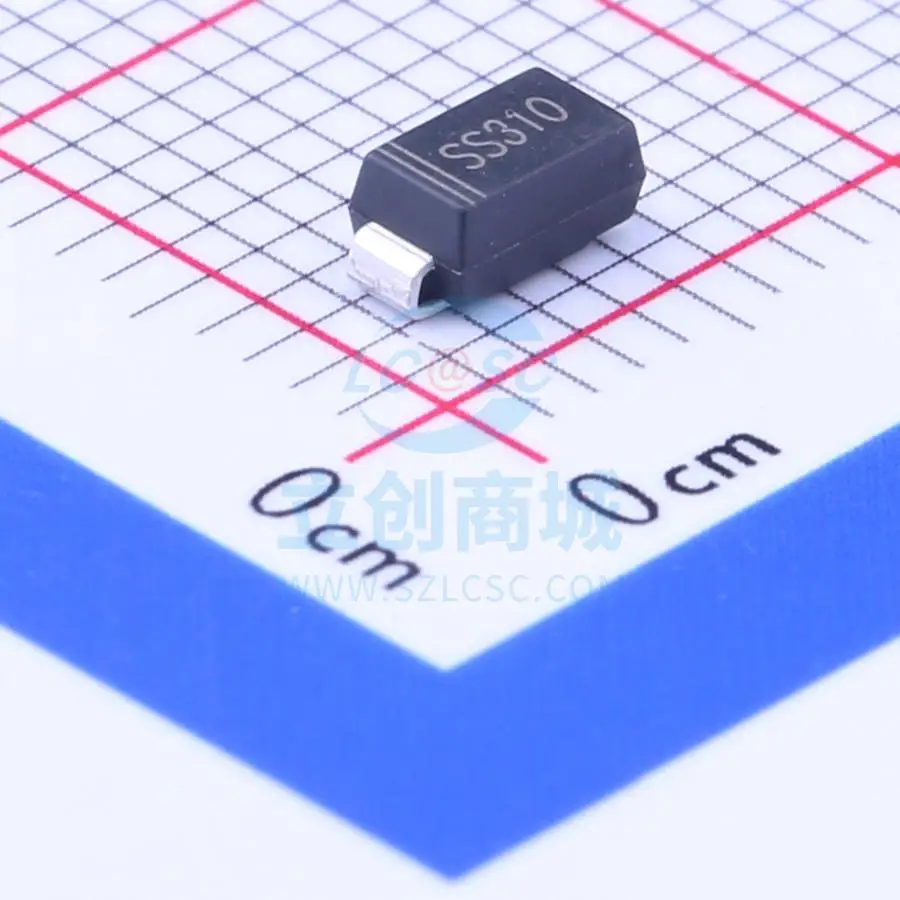 

free shipping 100V 3A 850mV@3A SS31050pcs