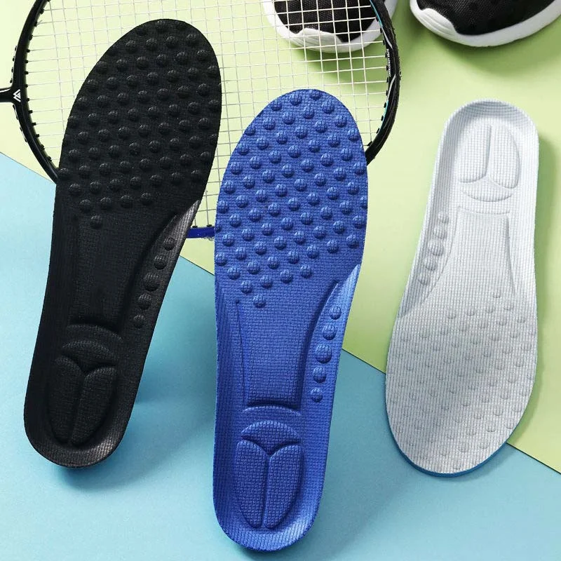 

Shoe Insoles for Sneakers Shock Absorption Breathable Arch Insole Running Foot Pads Template Inner Soles Feet Shoes Sole Pad