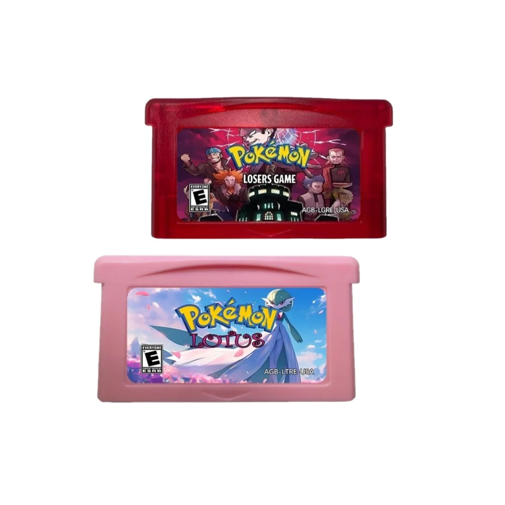 Игровой картридж GBA на английском языке, RTC Pokemon Lotus, Loser's Game, Leaf Yellow, модифицированная версия GBA ROM (art.: 3920dafefe075) - 3920dafefe075