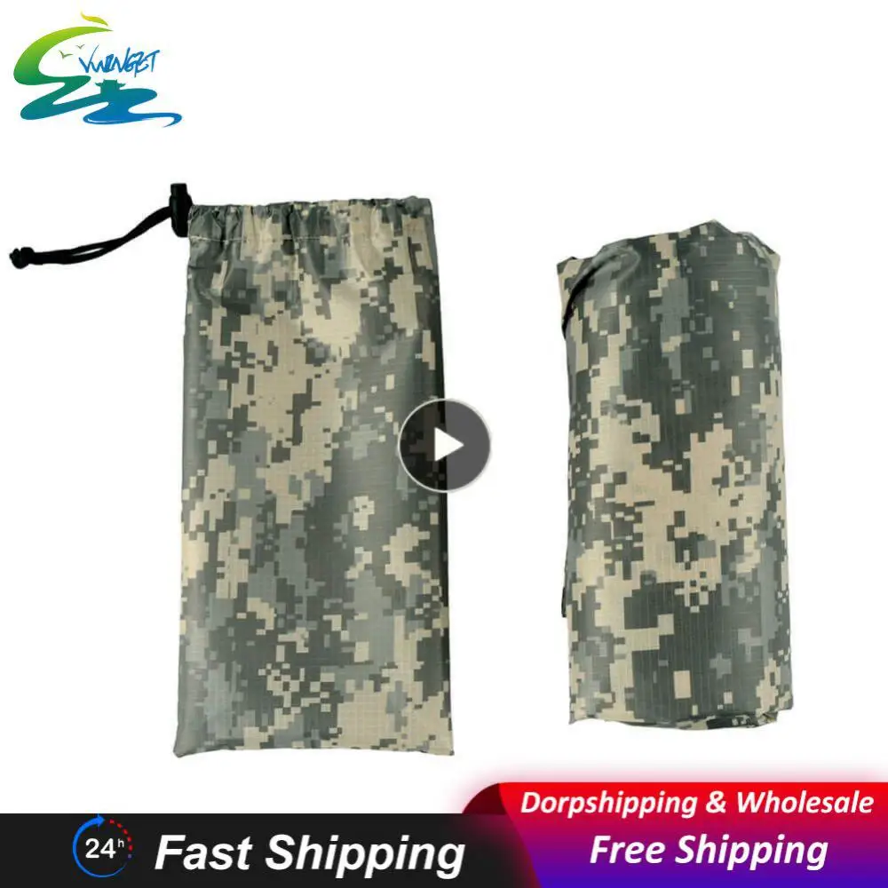 

Rain Cover Invisible Pu Coating Multifunctional Raincoat Windproof Poncho Outdoor Raincoat Camping Mat Canopy