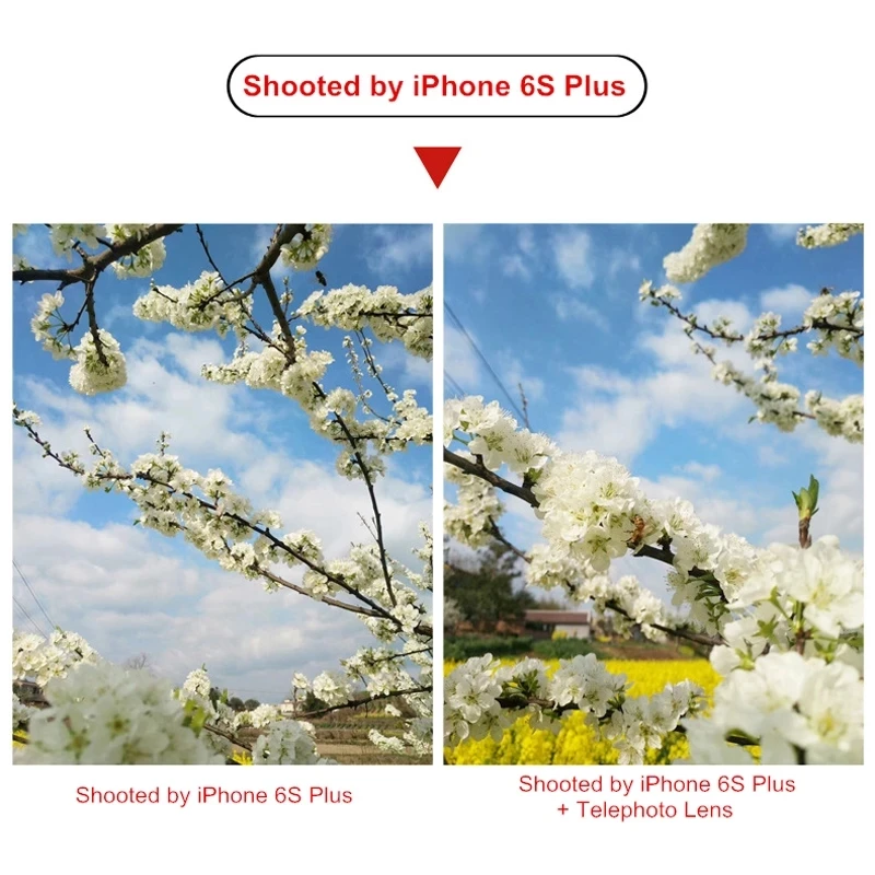 Cena 4K HD 2.5X 65mm Teleobiektyw 65mm Wysokiej Rozdzielczości Bez Zniekształceń Telefon Zewnętrzne Soczewki Dla IPhone 13 12 Pro Max Telefony Z Systemem Android
