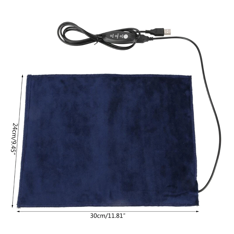 C63B USB-нагревательный коврик для электроодежды домашних животных 3-температурная