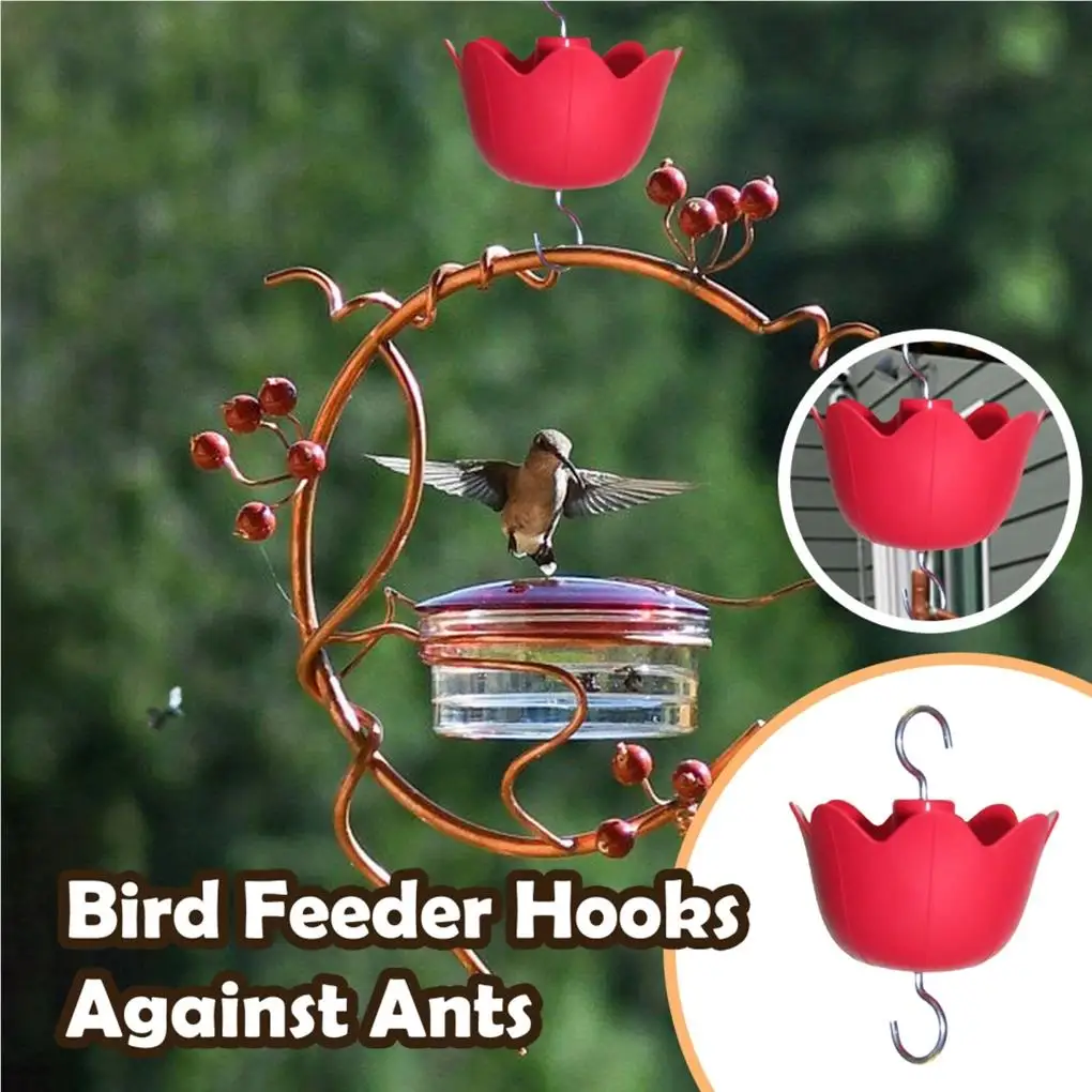 Hook Bird Ant Pit Trap Hanger Heavy Duty Protection Hanging Hooks Pet Guard Outdoor Lawn Garden