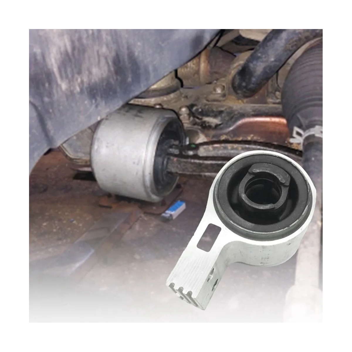 2 шт. BB5Z3C339B BB5Z3C403B LH &amp RH передний нижний Задний рычаг управления втулка кронштейн