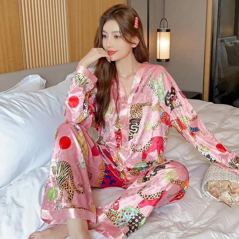 

Пижамный комплект, плотная зимняя Домашняя одежда, женская теплая Пижама, Золотая Бархатная Домашняя одежда, костюм с брюками