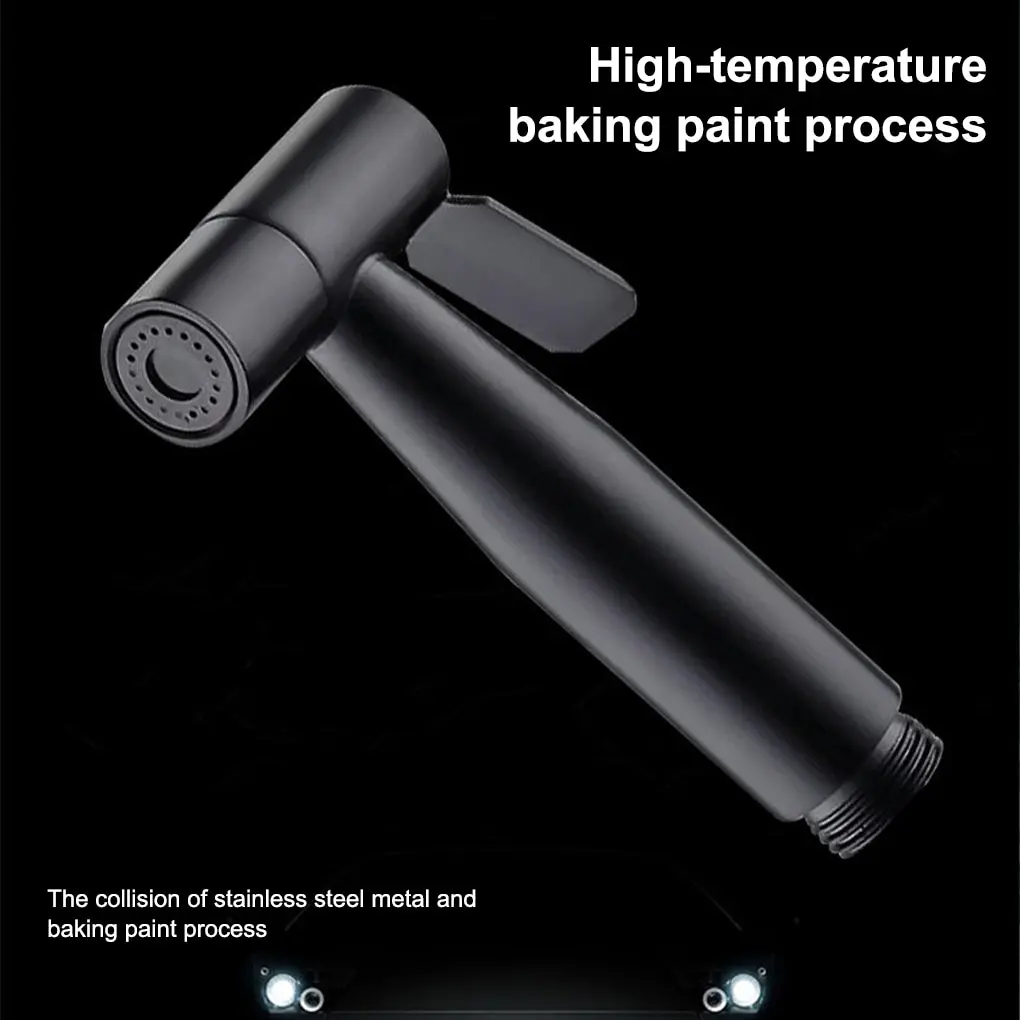 

Handheld bidet sprayer set for toilet Stainless Steel Hand Bidet faucet for Bathroom hand sprayer shower head self cleaning