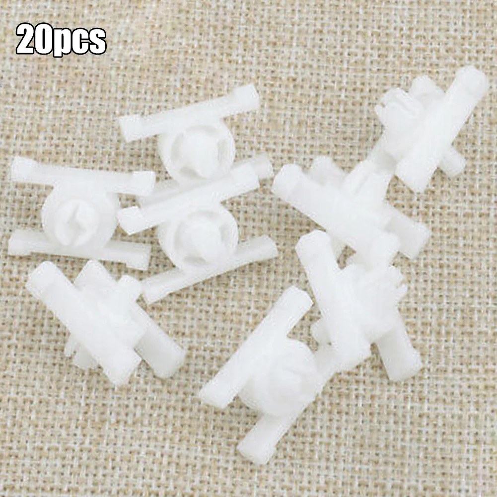 

20pcs Rocker Panel Clip Car Exterior Door Fender Moulding Trim Clips Fit For BMW 320i 323i 318i E21 E10 E30 5113182990