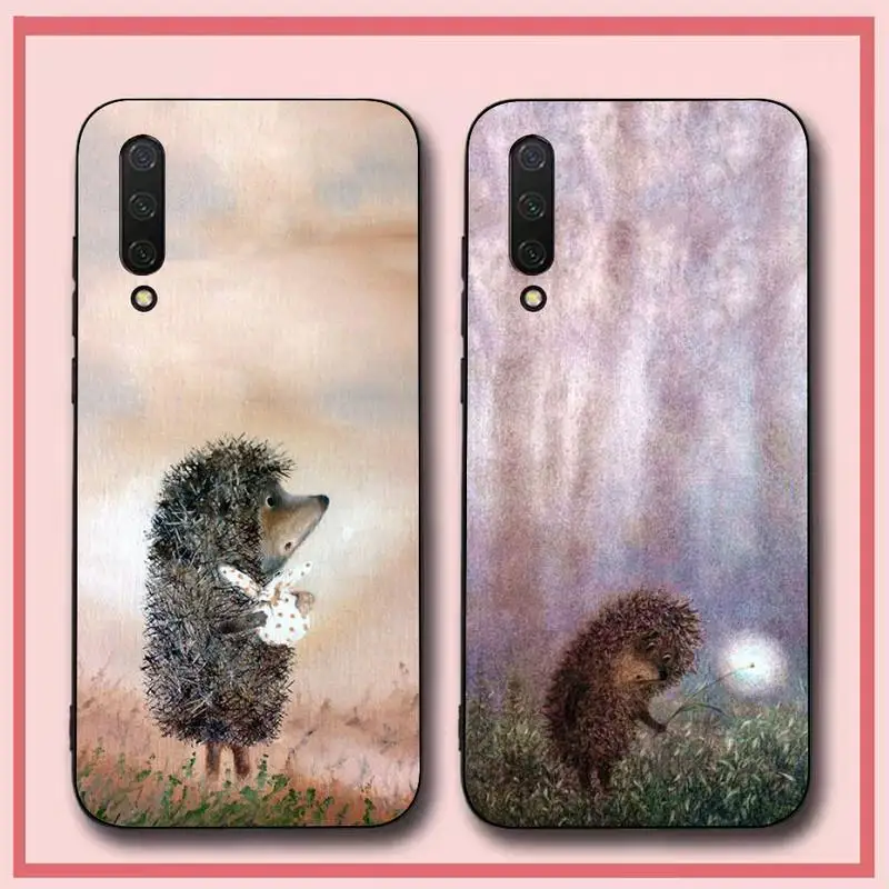 

Hedgehog In The Fog Phone Case for Xiaomi mi 5 6 8 9 10 lite pro SE Mix 2s 3 F1 Max2 3
