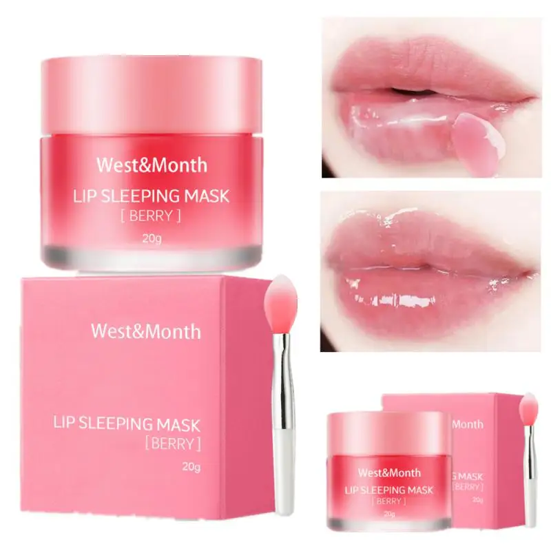 

Berry Lip Balm Day And Night Lip Care Repair Lip Mask Remove Dead Skin Hydrating Nutritious Lip Film Korean Skin Care Products