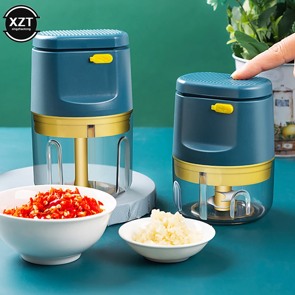 200mL Electric Meat Grinder For Kitchen Mixer Garlic Press B