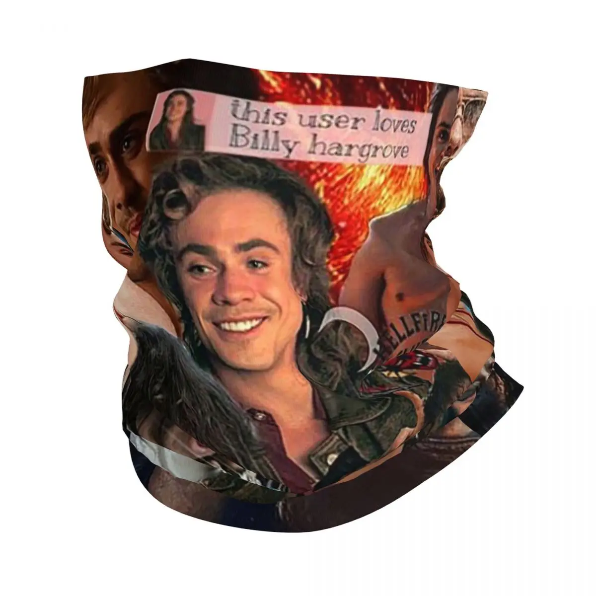 

Eddie Munson Stranger Things Bandana Neck Cover Hot Movie Balaclavas Face Mask Scarf Multi-use Headband Fishing for Men Women