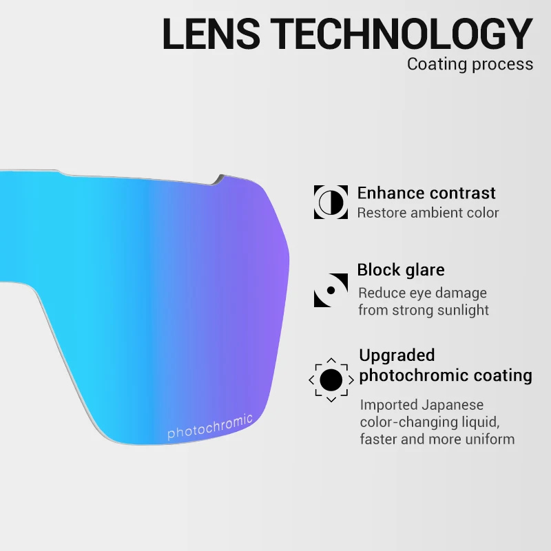 Фотохромные велосипедные очки SCVCN UV400 MTB дорожные солнцезащитные спортивные на