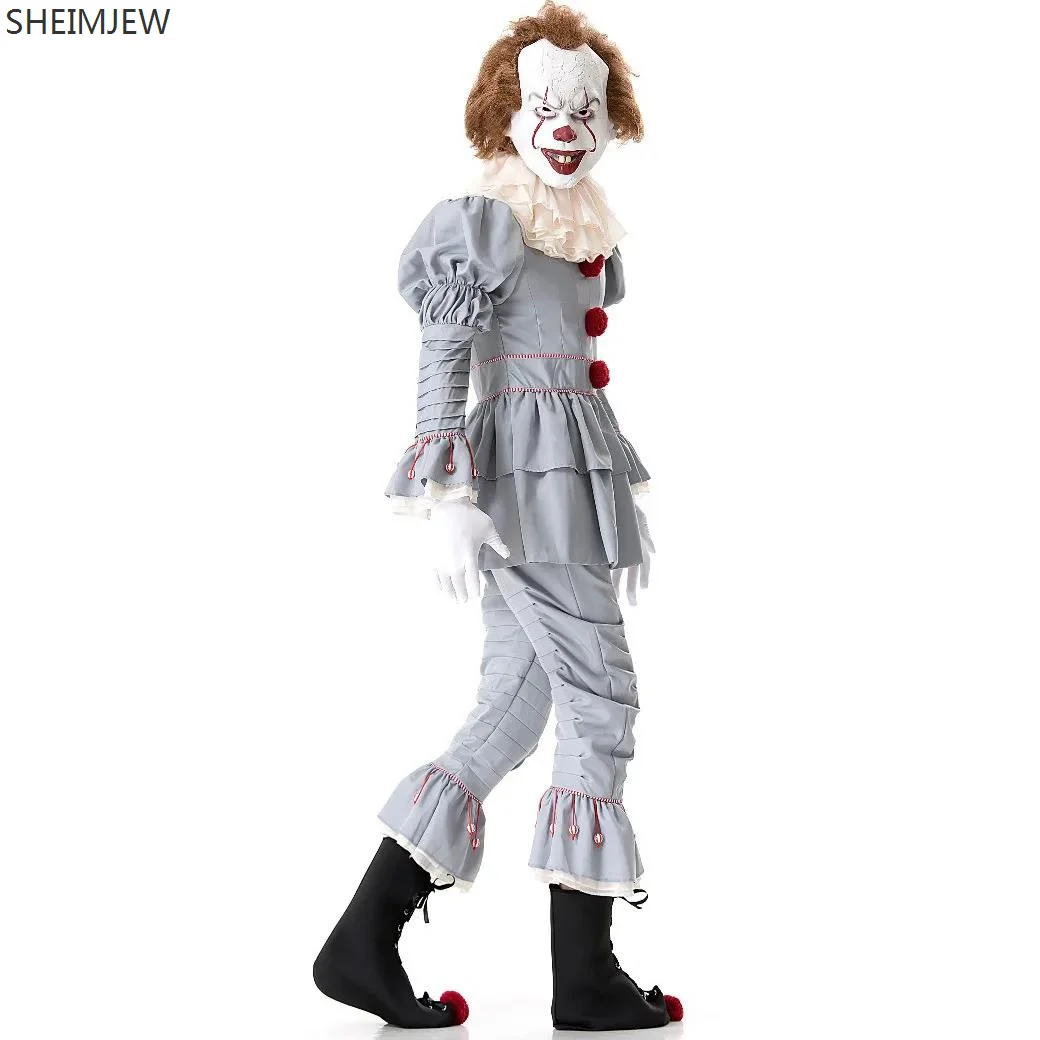 2024 костюм Джокера для взрослых и мужчин на Хэллоуин вечерние Пурим террор клоун