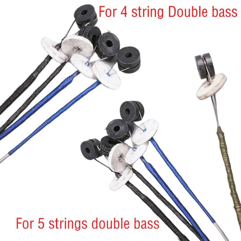 Double Bass Strings for 4 or 5 String Upright Bass,4/4 3/4 1/2 1/4 Size Germer sliver