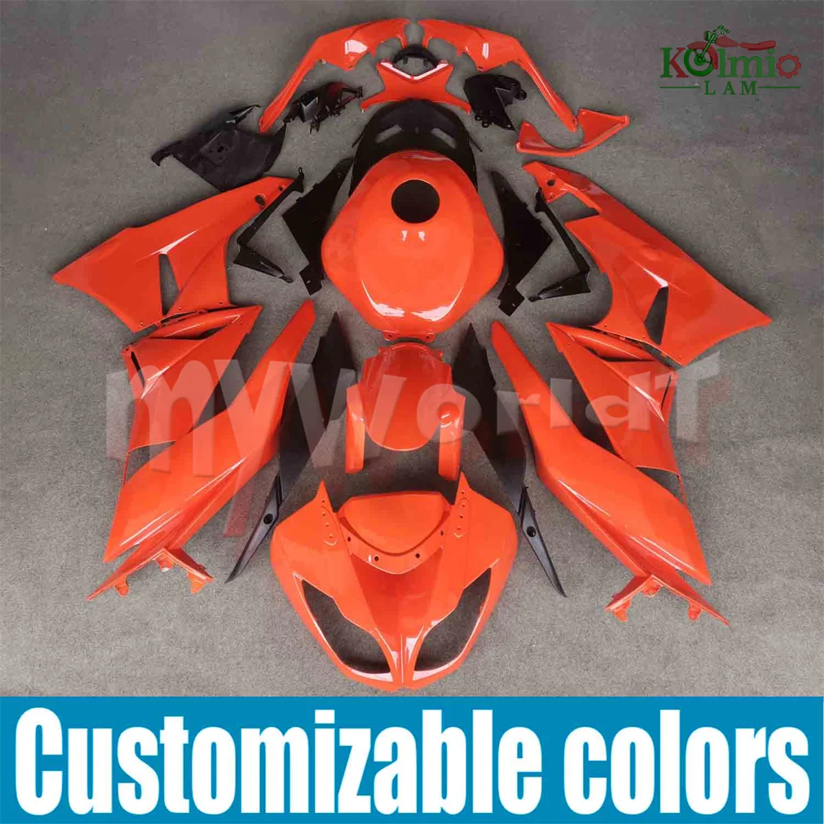 

Fit For Kawasaki Ninja ZX6R 2009 - 2012 Motorcycle ABS Fairing Bodywork Kit Set ZX636 ZX 6R 2010 2011 09 10 11 12