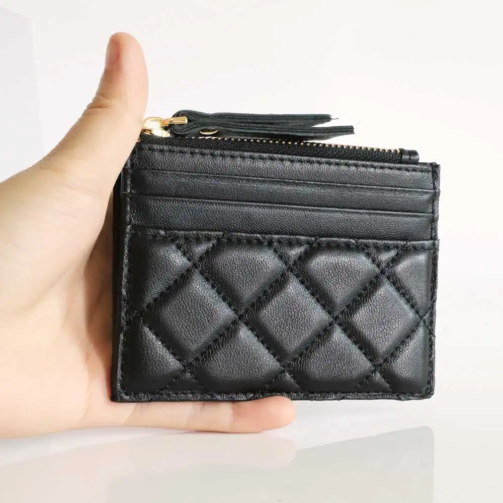 

Travel Wallets for Women Cardholder Credit Card BagTop Luxury Quality Brand Design MEDIOW Genuine Leather 2022 New Black Purse