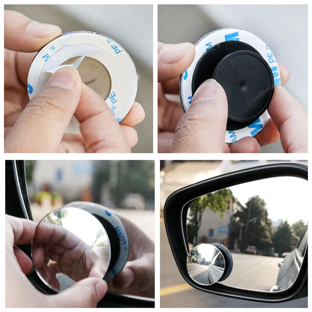 

2pcs Car Framless Blind Spot Mirror for Fiat Oltre 600 1200 520 20-30 16-20 Croma Linea Ulysse