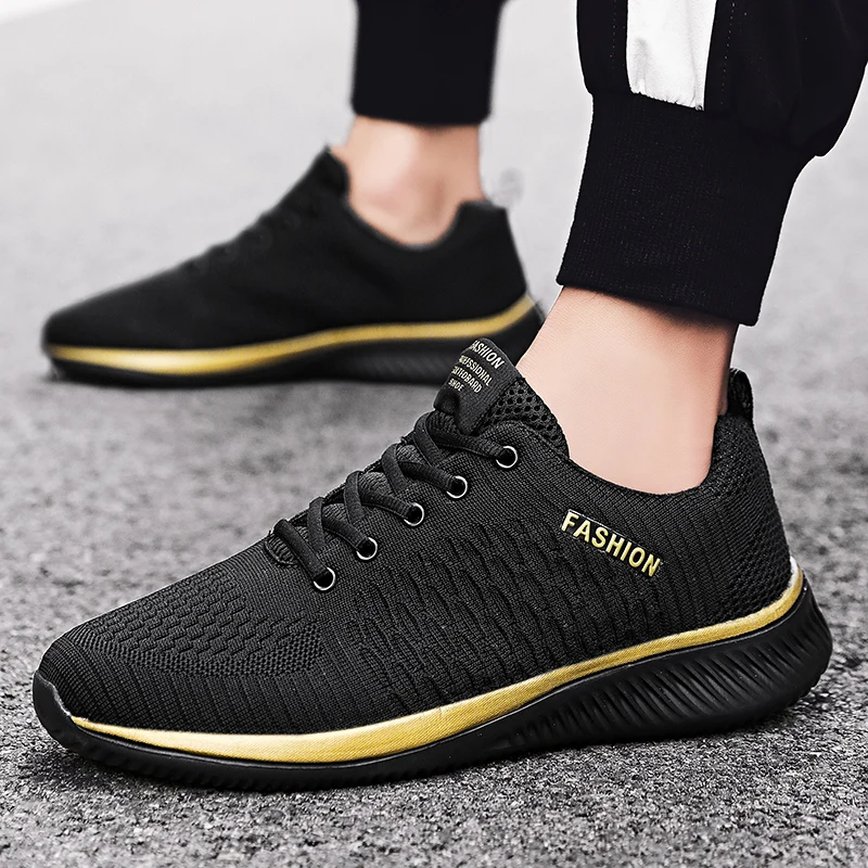 Men's Sneakers Unisex Walking Shoes Fashion Breathable Comfortable Casual Sports Shoes Women Plus Size 35-47
