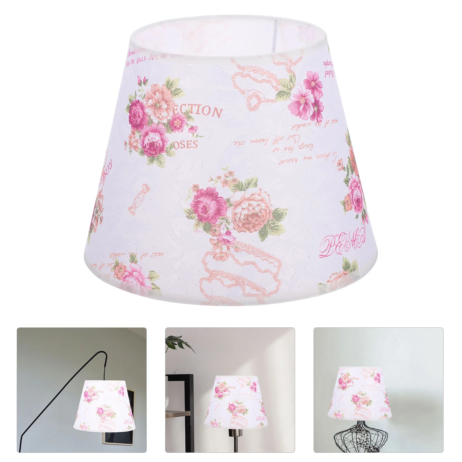 

Lampshade Floor Decor Cloth Light Shade Lamp Shade Vintage Wall Lamp Shades Fabric Fashionable Lamp Decoration Lamp Accessories