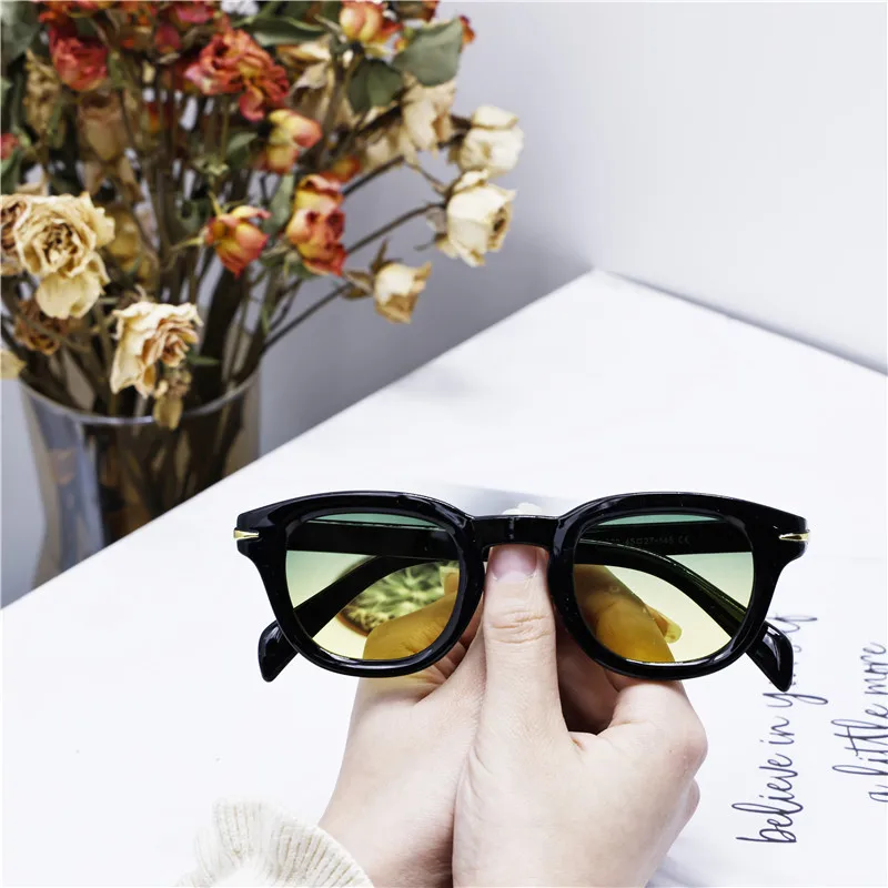 

Fashion New Oval Personality Sunglasses Women Vintage Green Yellow Popular Driving Shade Sun Glasses Wholesale Travel UV400 2022