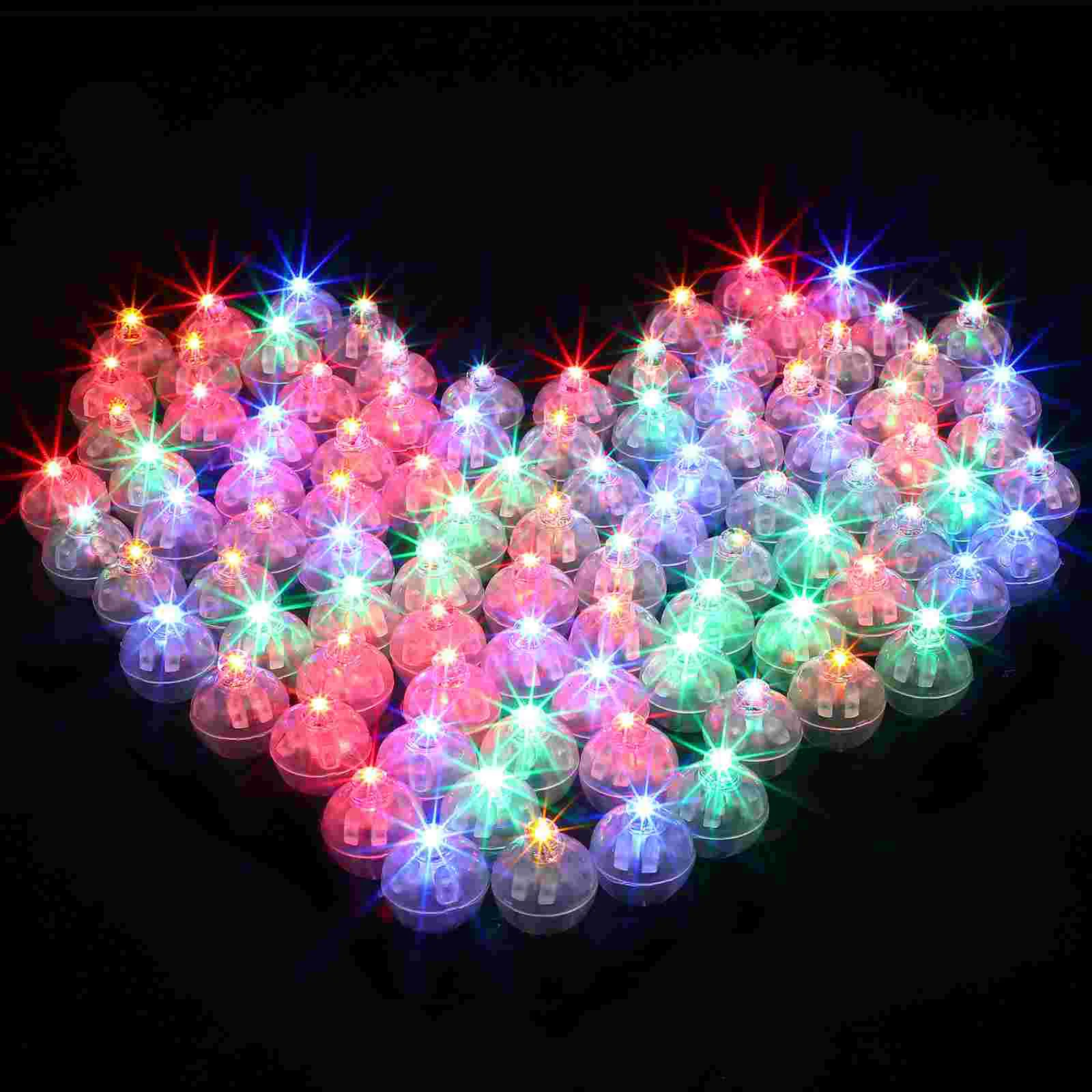 

120 Pcs Round LED Balloon Lights Individual Small Ball Lights Tiny LED Lights for Home Christmas Halloween Wedding Party