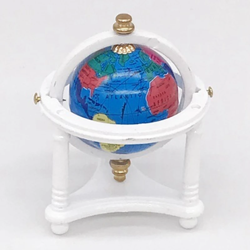 Женский/12-дюймовый кукольный домик глобус с деревянной подставкой мини-Глобус