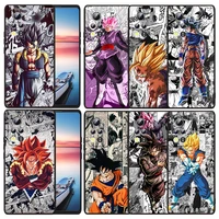manga dragon ball art for huawei honor x30 x20 x8 x7 60 50 se pro 10x 10i 10 lite 9a 9c ru 9x 8x 8a black phone case