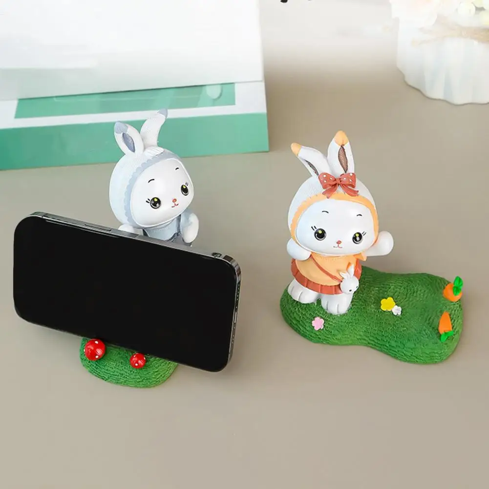 

Phone Lazy Bracket Creative Exquisite Compact Men Women Lovely Bunny Ornament Phone Mount Mobile Phone Accessories