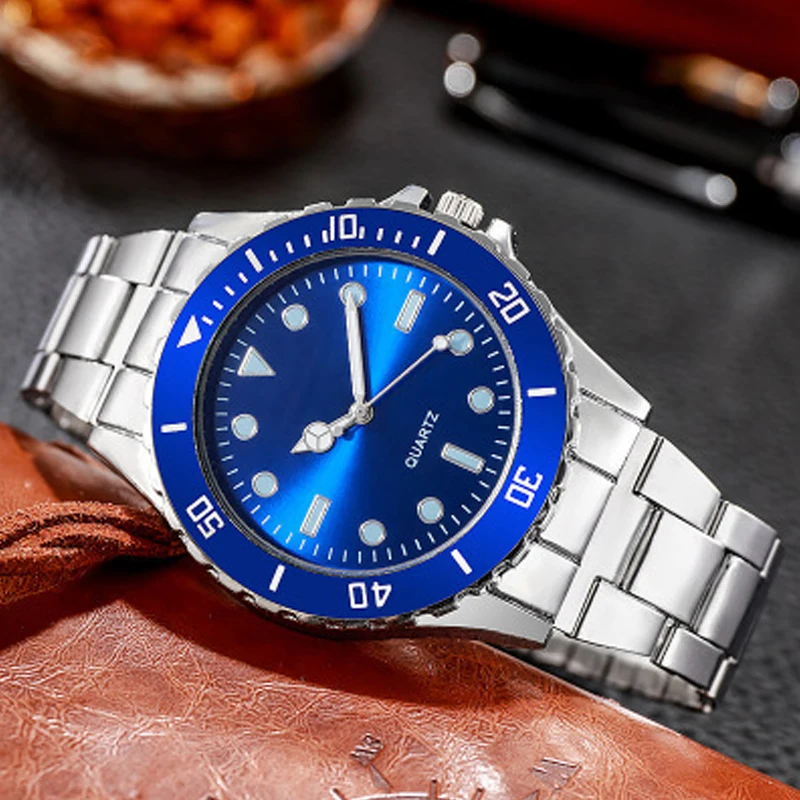 

New Men Watch Stainless Steel Reloj Hombre Hot Fashion Analog Quartz Mens Watches Casual Male Clock Drop Shipping