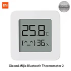 Bluetooth-термометр XIAOMI Mijia 2, беспроводной умный электрический цифровой гигрометр, термометр, работает с батареей, умный дом Xiaomi