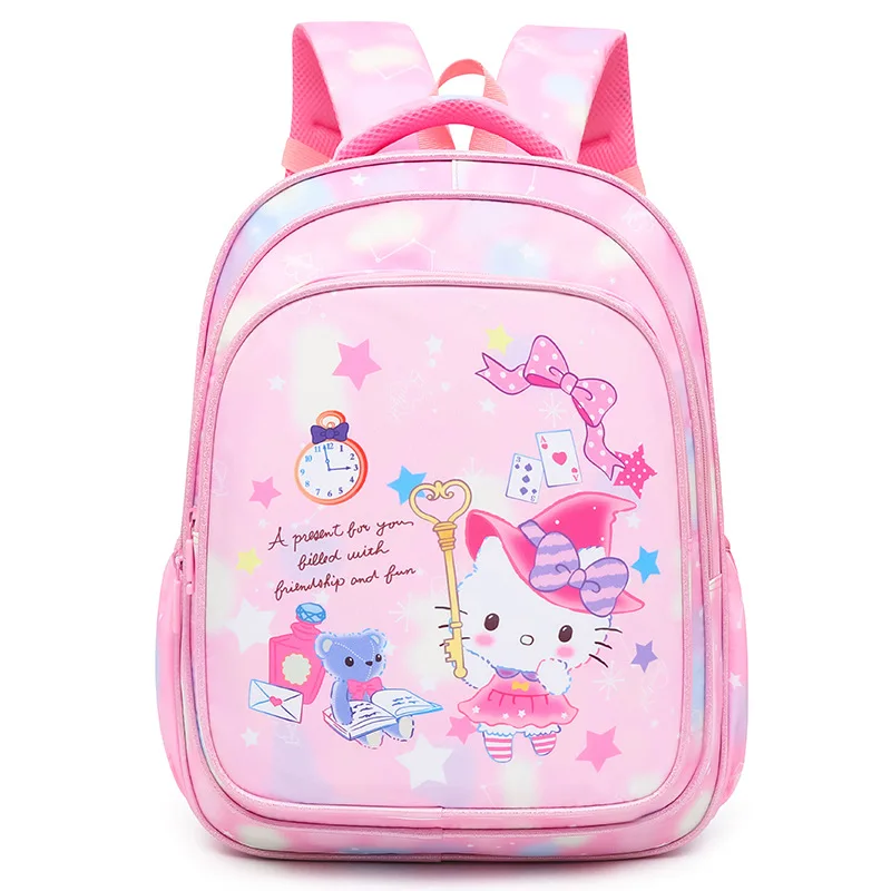 Новый детский рюкзак Hello Kitty для начальной школы 1-3 класс вместительный девочек