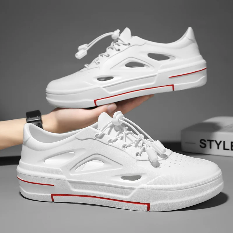 Сандалии мужские из ЭВА повседневная спортивная обувь для улицы Нескользящие