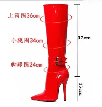 Dipsloot/пикантные сапоги до колена с острым носком и двойной пряжкой женские модные