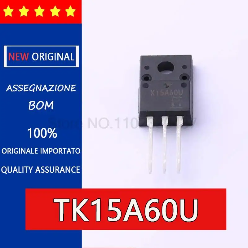 Новая Оригинальная полевая трубка TK15A60U K15A60D K15A60U 15 a600v для TO-220