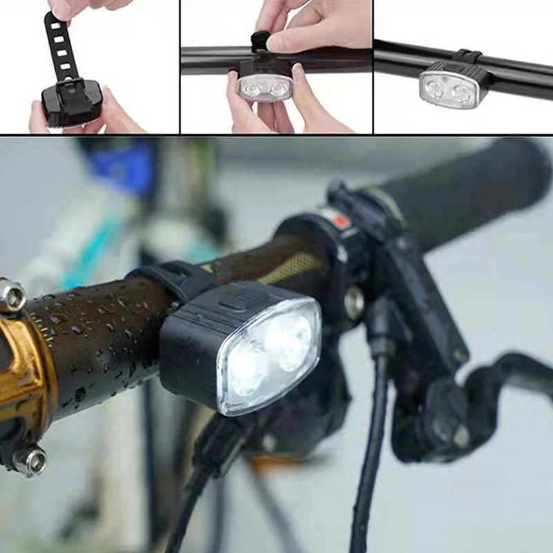 Велосипедная фара с зарядкой через USB водонепроницаемая велосипедная 6 режимов