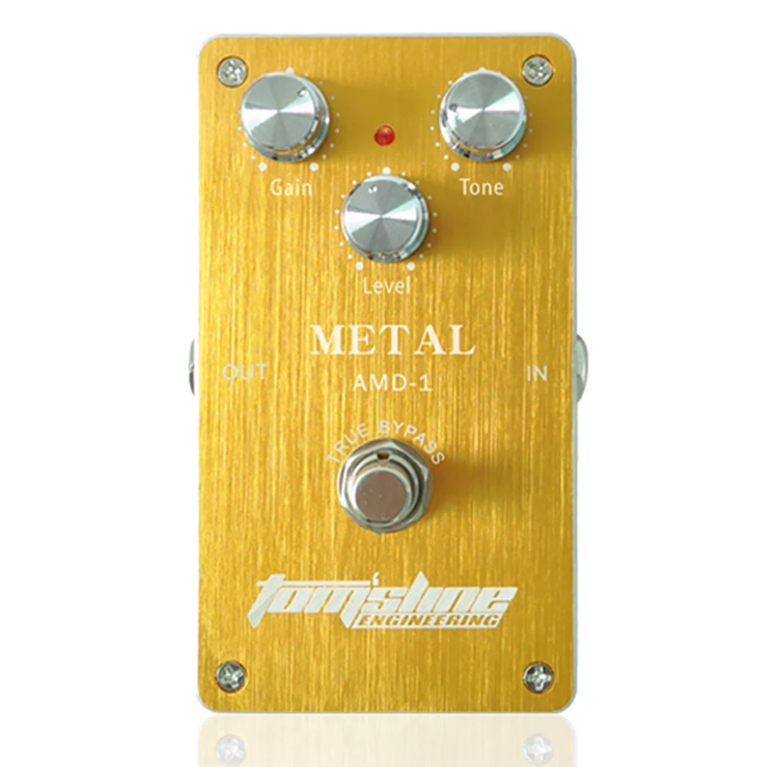 

AROMA AMD-1 Metal Distortion Electric Guitar Effect Pedal Pedal True Bypass Signal High Intensity Gain Output Guitar Accessories