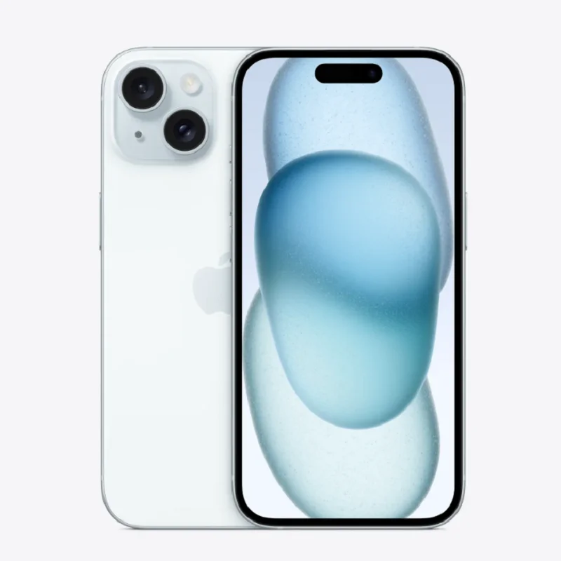 Фото Оригинальный Iphone 15 6 + 128 ГБ/256 ГБ 6,1-дюймовый дисплей Super Retina XDR A16, бионический чип, двойной смартфон ESIM NFC, американская версия, б/у №2