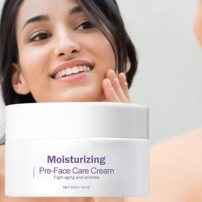 Антивозрастной увлажняющий крем для лица с эффектом повреждения кожи