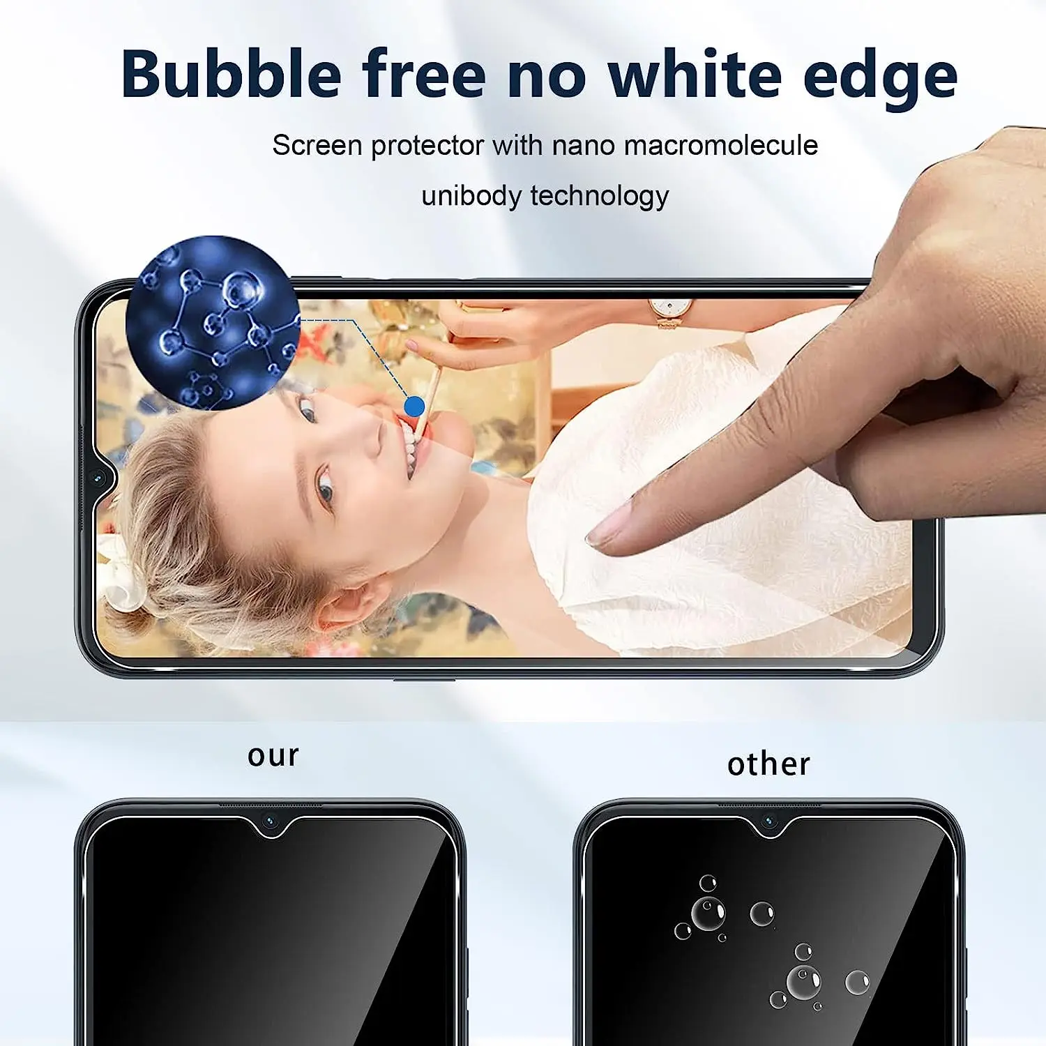 Для OUKITEL C36 закаленное стекло защитная пленка для экрана