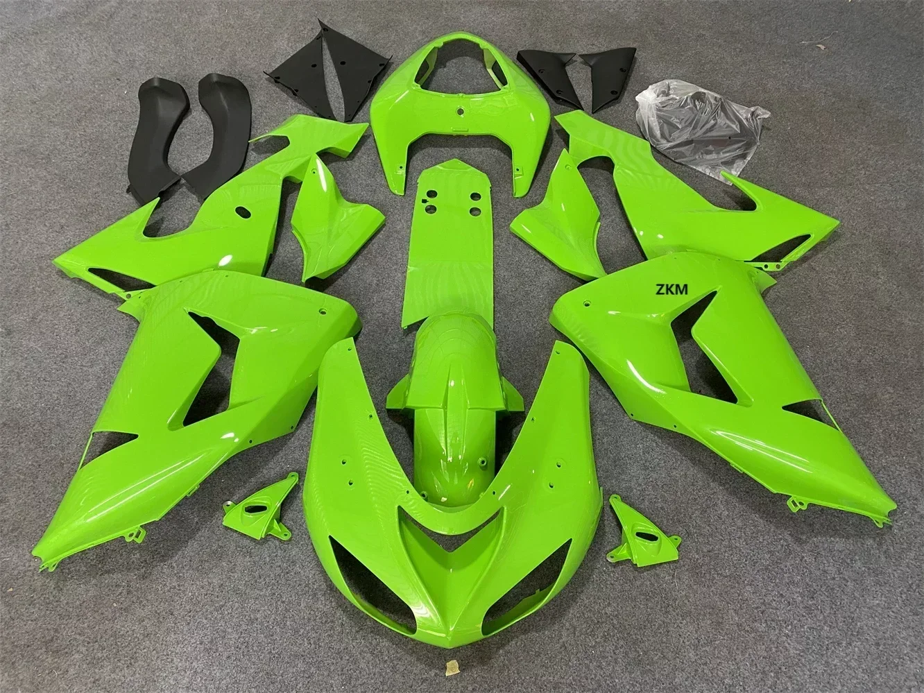 Новый комплект обтекателя мотоцикла из АБС-пластика подходит для kawasaki Ninja ZX10R 2006