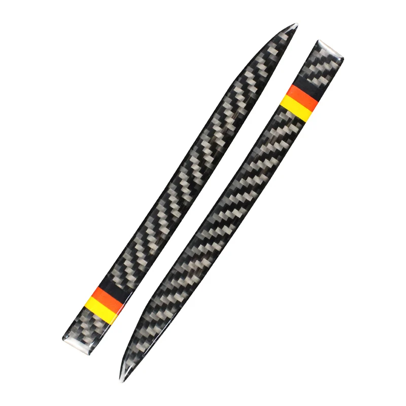 

Carbon fiber rearview mirror anti-friction strip protection For Audi A6 C7 Anti-collision strip auto parts 2011-2018 car style